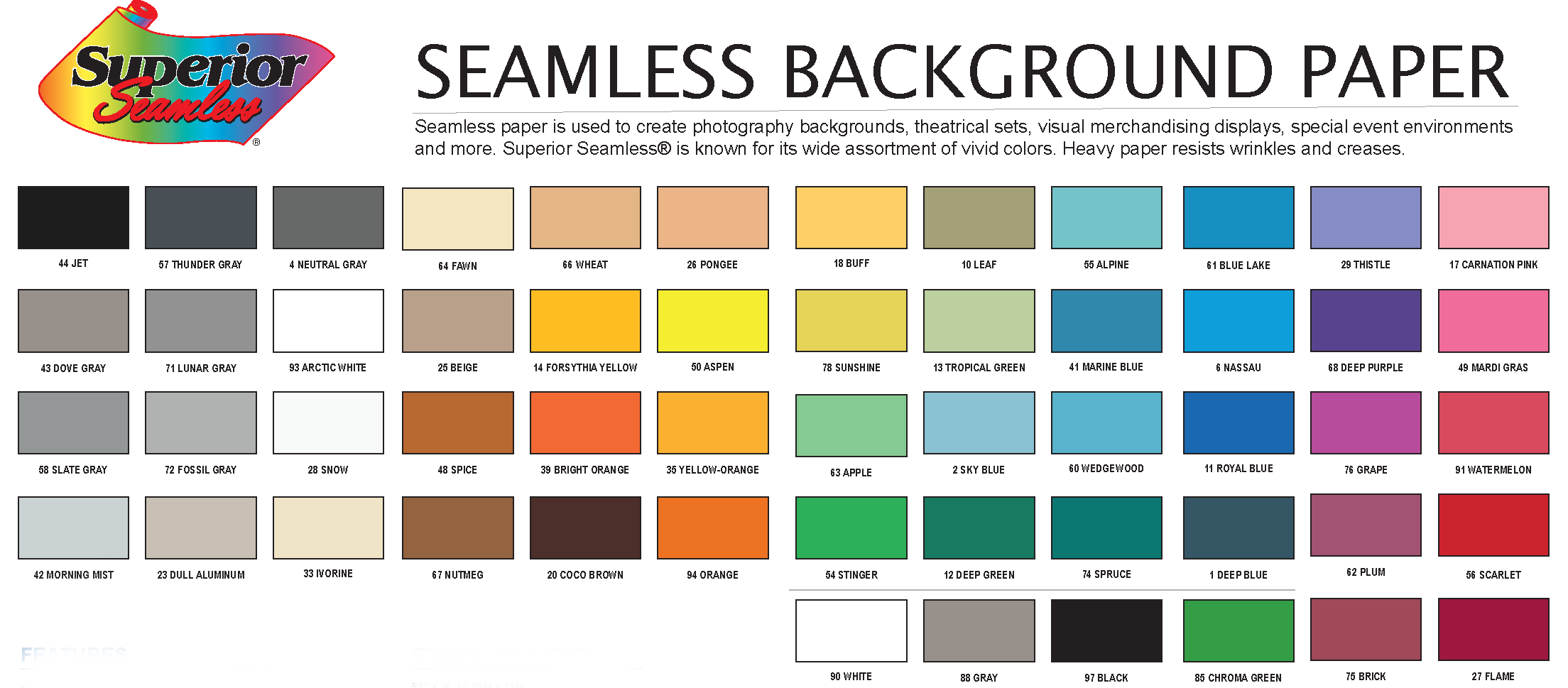 Bereitstellung Hintergrund 2,72 meter – Bild 2